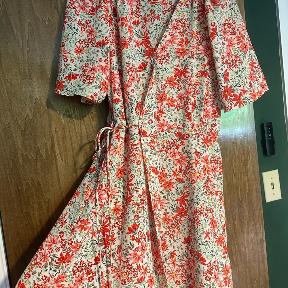 Mango Floral Print Kimono